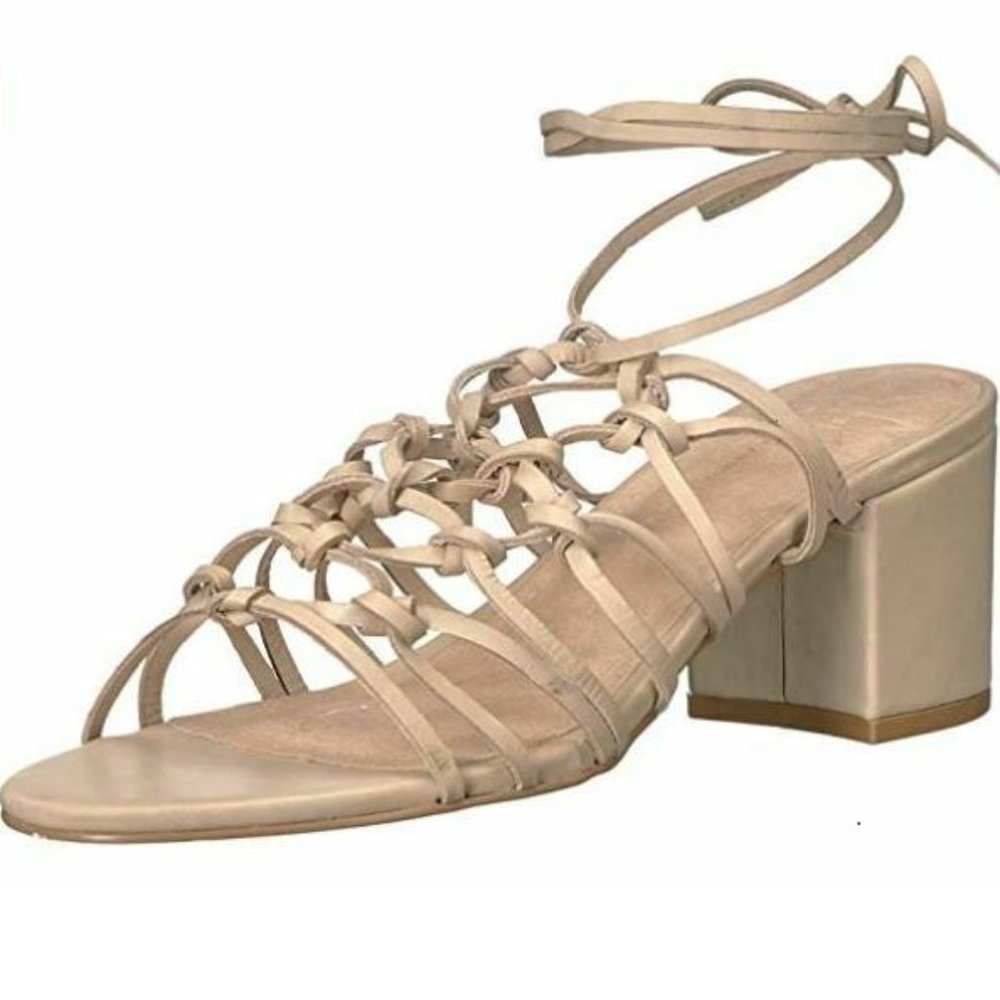 LFL LUST FOR LIFE LEATHER ANKLE STRAP NUDE 8.5